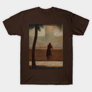 Man leaning on a Parapet T-Shirt